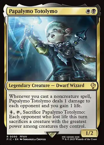 Papalymo Totolymo - fic Spoiler