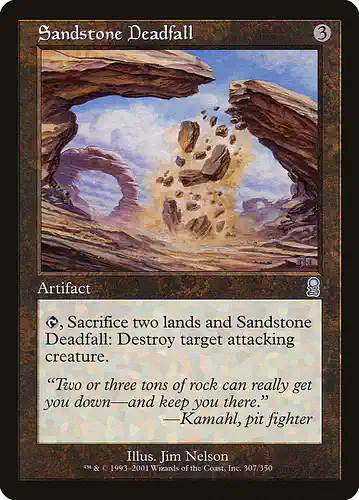 Sandstone Deadfall - ody Spoiler
