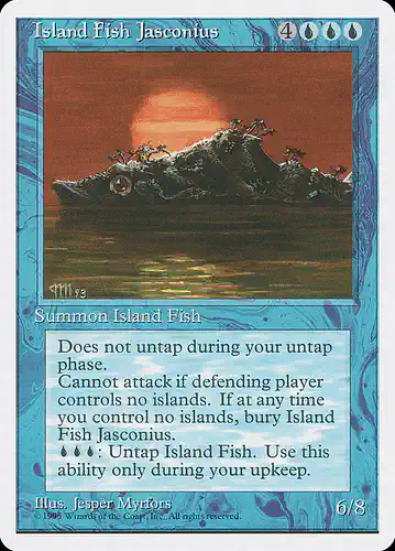 Island Fish Jasconius - 4ed Spoiler