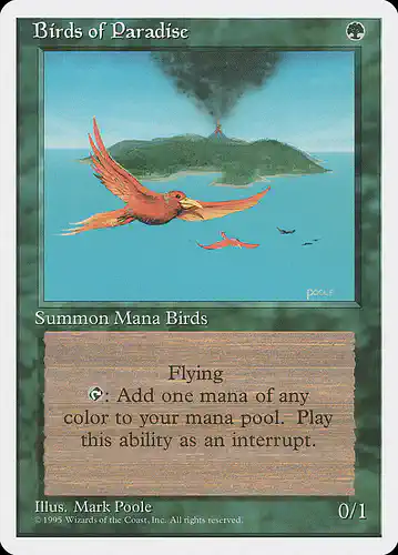 Birds of Paradise - 4ed Spoiler
