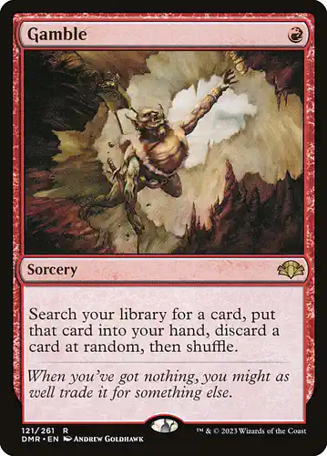 Gamble - dmr Spoiler