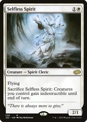 Selfless Spirit - j22 Spoiler