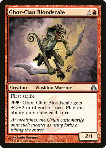 Ghor-Clan Bloodscale - gpt Spoiler