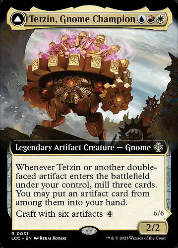 Tetzin, Gnome Champion - lcc Spoiler
