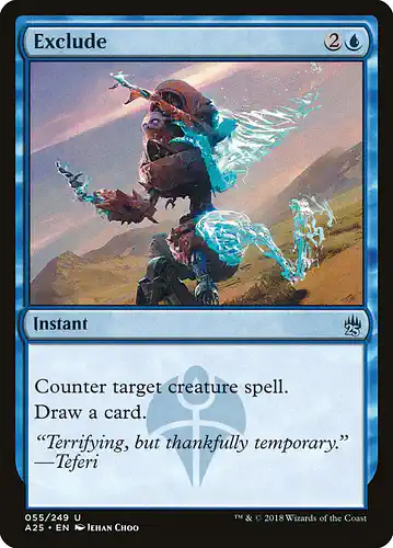 Exclude - a25 Spoiler