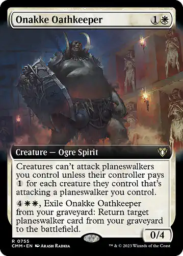 Onakke Oathkeeper - cmm Spoiler