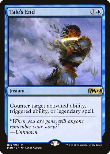 Tale's End - m20 Spoiler
