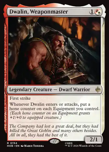 Dwalin, Weaponmaster - hob Spoiler