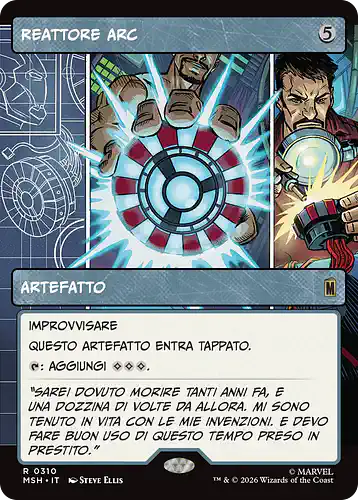 Arc Reactor - msh Spoiler
