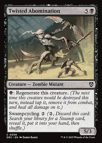 Twisted Abomination - drc Spoiler