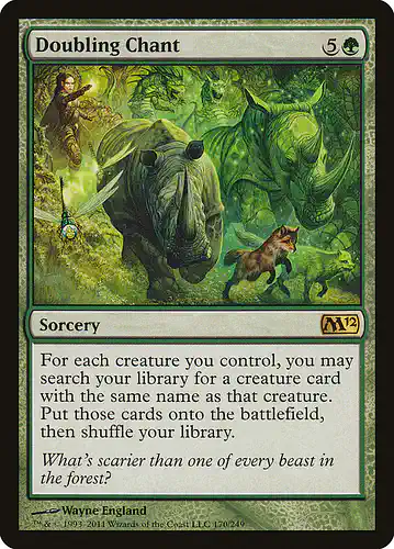 Doubling Chant - m12 Spoiler