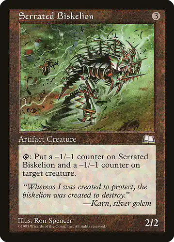 Serrated Biskelion - wth Spoiler