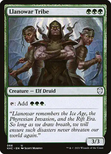 Llanowar Tribe - khc Spoiler