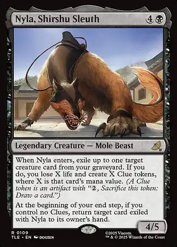 Nyla, Shirshu Sleuth - tle Spoiler