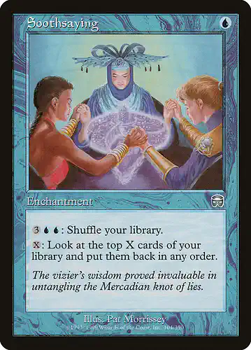 Soothsaying - mmq Spoiler