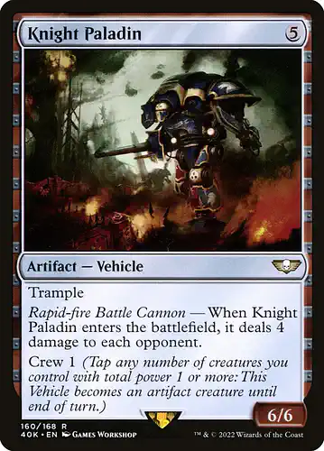 Knight Paladin - 40k Spoiler