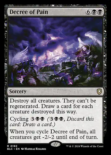 Decree of Pain - blc Spoiler