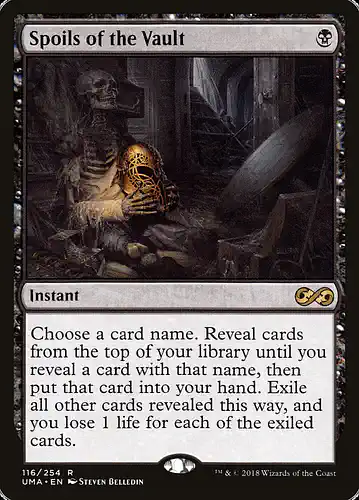 Spoils of the Vault - uma Spoiler
