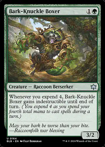 Bark-Knuckle Boxer - blb Spoiler