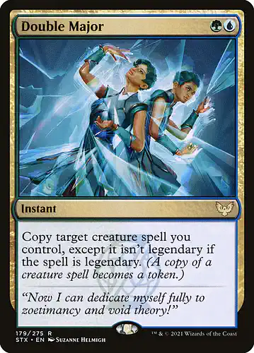 Double Major - stx Spoiler