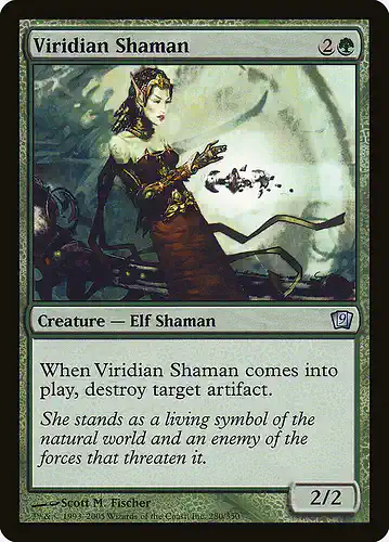 Viridian Shaman - 9ed Spoiler