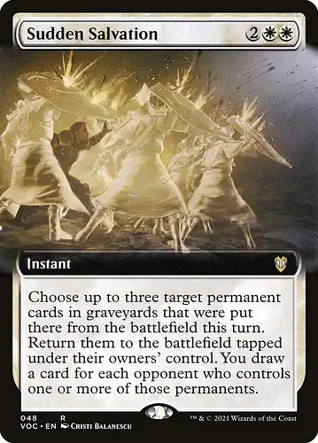 Sudden Salvation - voc Spoiler