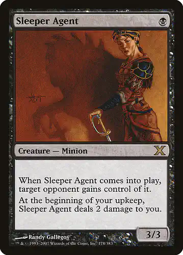 Sleeper Agent - 10e Spoiler