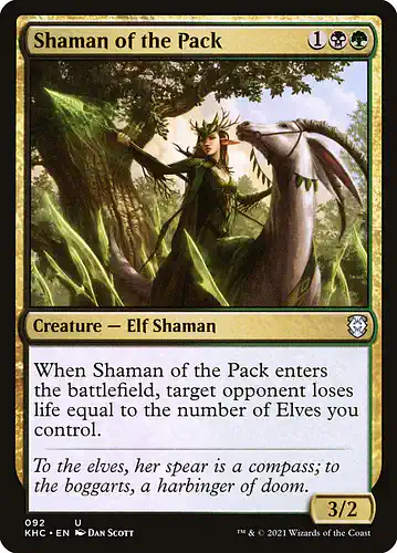 Shaman of the Pack - khc Spoiler