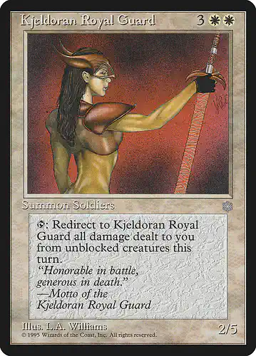 Kjeldoran Royal Guard - ice Spoiler