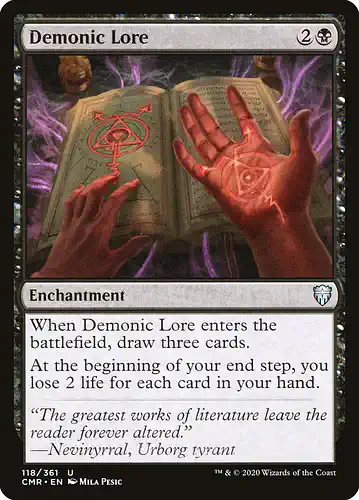 Demonic Lore - cmr Spoiler