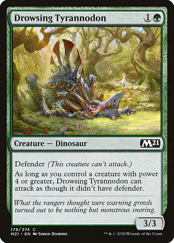 Drowsing Tyrannodon - m21 Spoiler