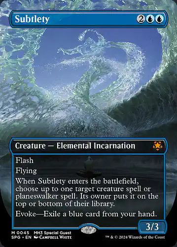 Subtlety - spg Spoiler