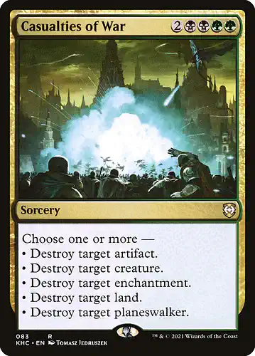 Casualties of War - khc Spoiler