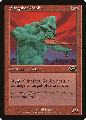 Slingshot Goblin - pls Spoiler