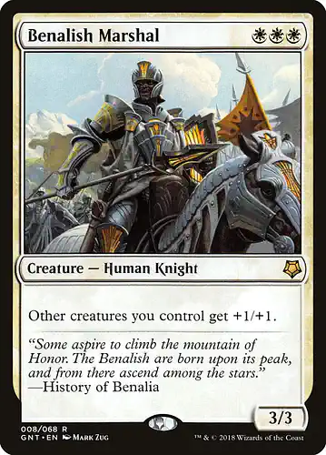 Benalish Marshal - gnt Spoiler