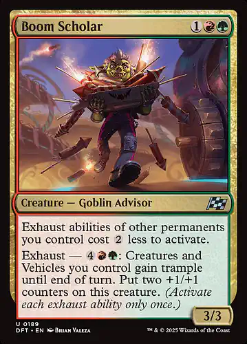 Boom Scholar - dft Spoiler