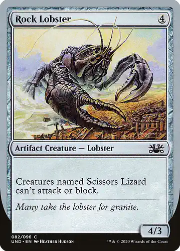 Rock Lobster - und Spoiler