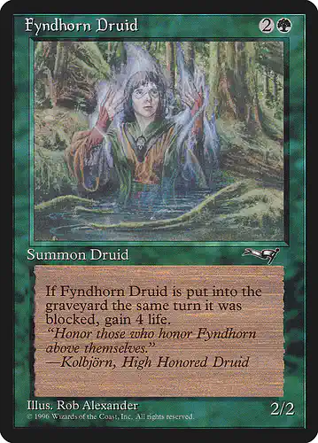Fyndhorn Druid - all Spoiler