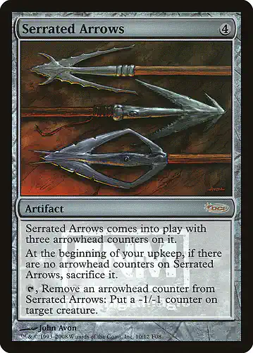 Serrated Arrows - f08 Spoiler