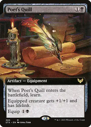 Poet's Quill - stx Spoiler