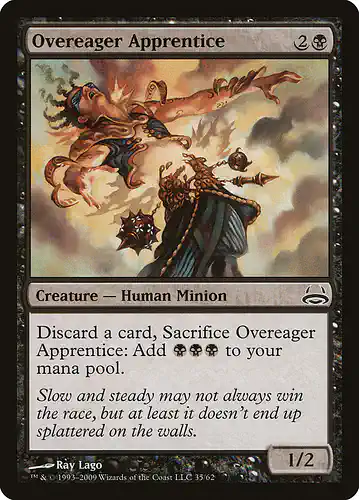 Overeager Apprentice - ddc Spoiler