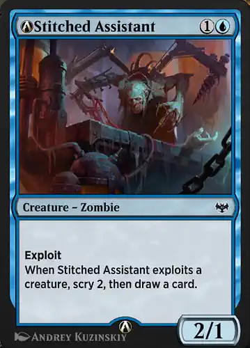 A-Stitched Assistant - vow Spoiler