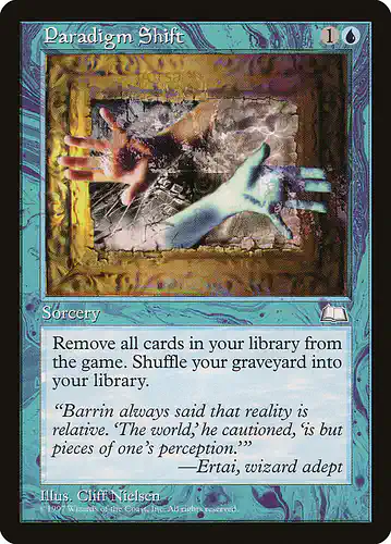 Paradigm Shift - wth Spoiler