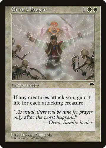 Orim's Prayer - tmp Spoiler