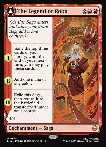 The Legend of Roku - tla Spoiler