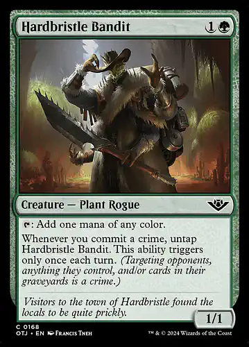 Hardbristle Bandit - otj Spoiler
