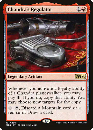 Chandra's Regulator - m20 Spoiler