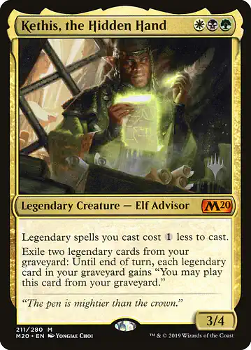 Kethis, the Hidden Hand - m20 Spoiler