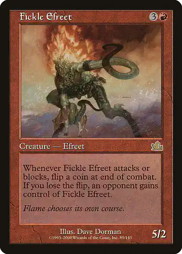 Fickle Efreet - pcy Spoiler