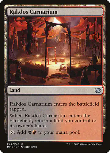 Rakdos Carnarium - mm2 Spoiler